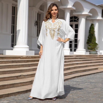 Robe brodée pour femmes